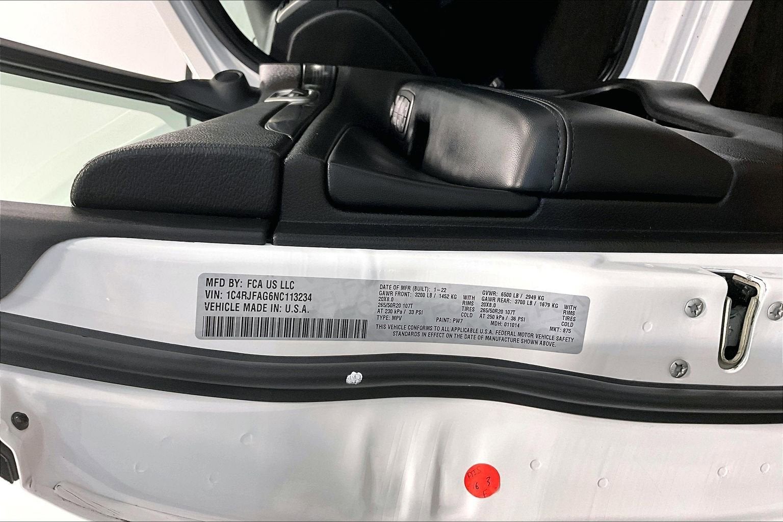 2022 Jeep Grand Cherokee WK Laredo X