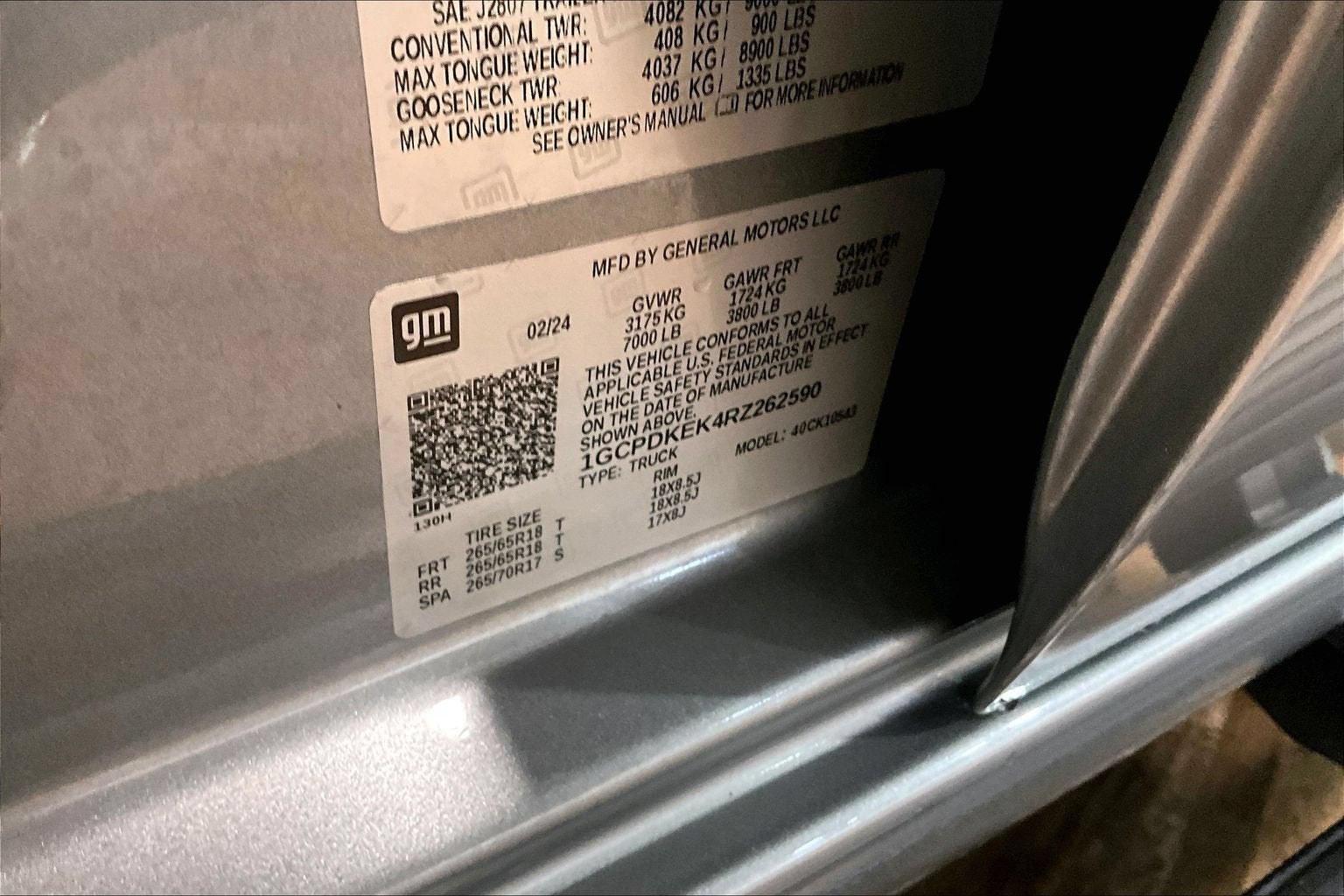 2024 Chevrolet Silverado 1500 LT (2FL)