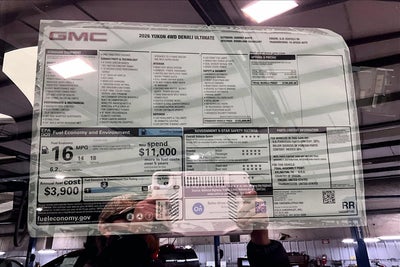 2026 GMC Yukon Denali Ultimate