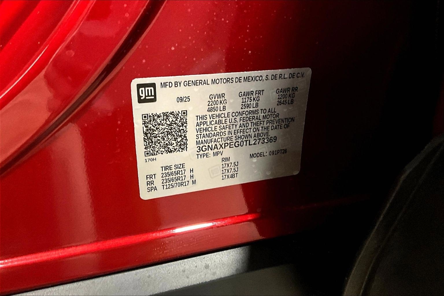 2026 Chevrolet Equinox LT