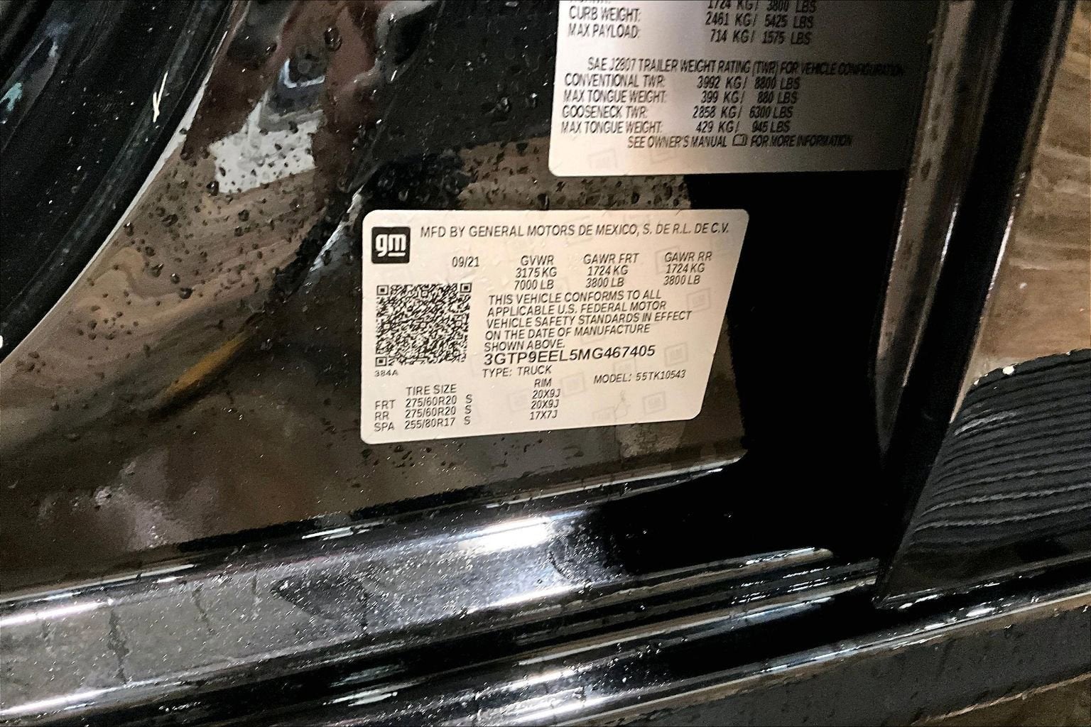 2021 GMC Sierra 1500 AT4