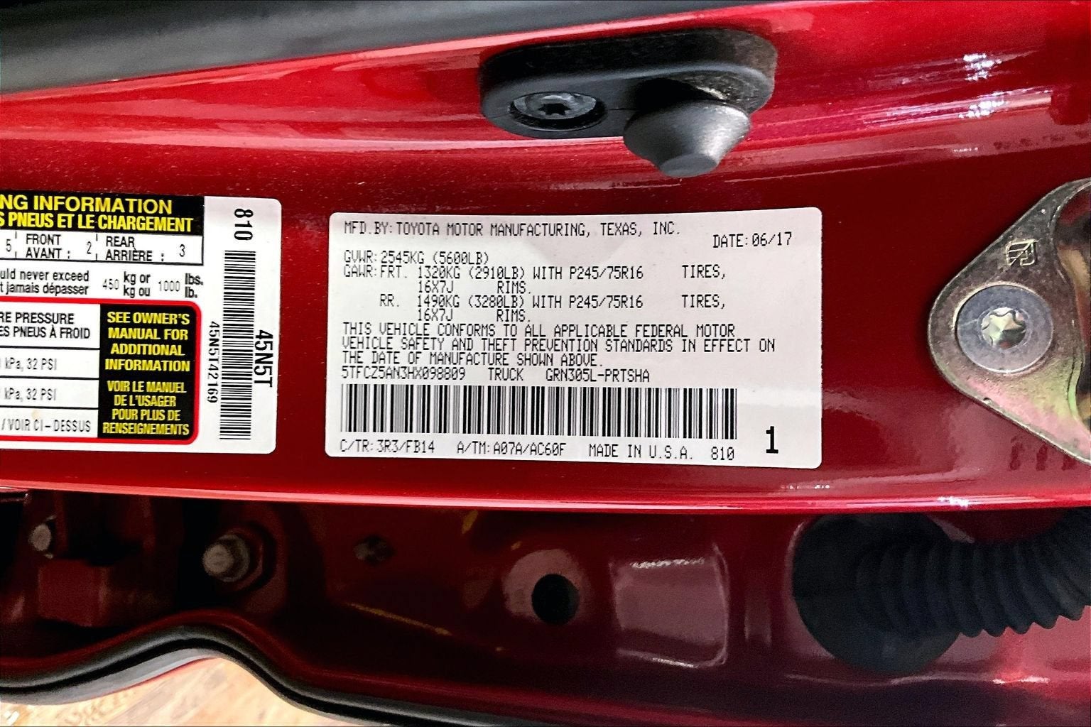 2017 Toyota Tacoma SR5