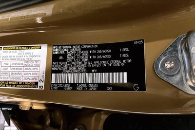 2026 Toyota Land Cruiser Base