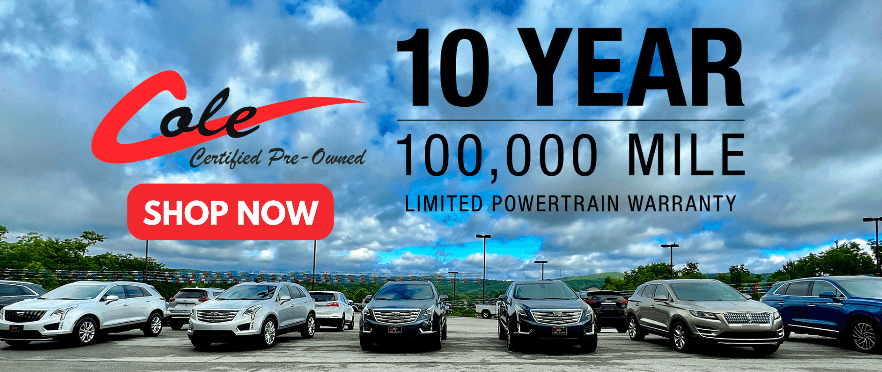 100,000 miles limited powertrain warranty at Cole GMC WV 